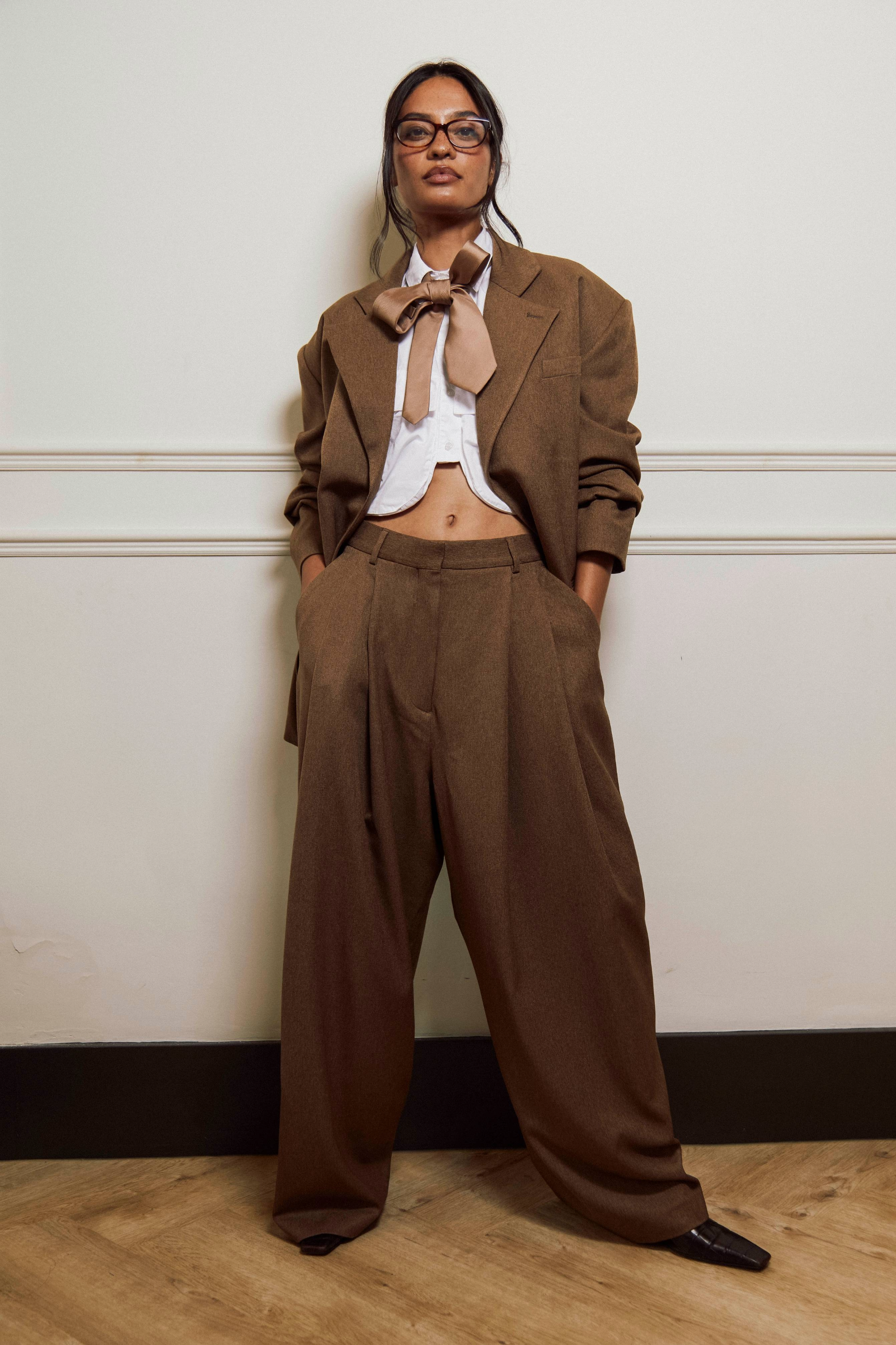 Vintage Blazer Reworked Blazer Set The ANF Oversized Blazer